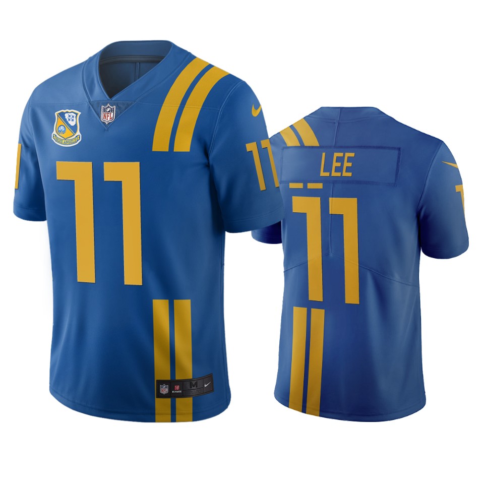 Men Nike Jacksonville Jaguars #11 Marqise Lee Royal Vapor Limited City Edition NFL Jersey